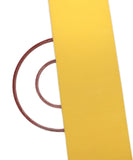 Yellow Colour Plain Cotton Rib Hosiery Fabric