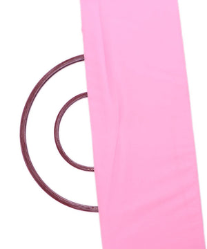 Light Pink Colour Plain Georgette Fabric