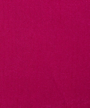 Dark Magenta Colour Plain Dupion Silk Fabric