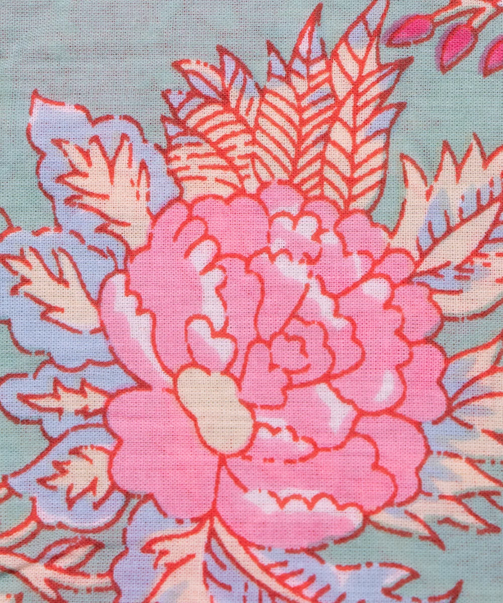 Floral Printed Cotton Fabric Online