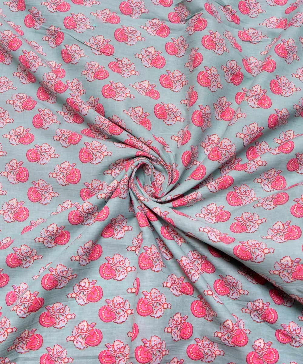 Floral Printed Cotton Fabric Online