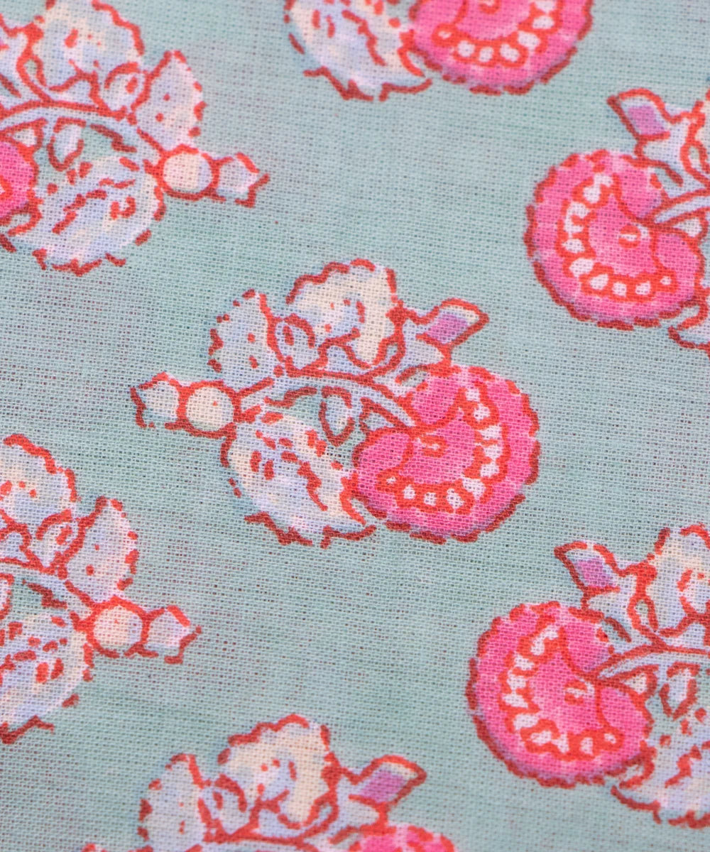 Floral Printed Cotton Fabric Online