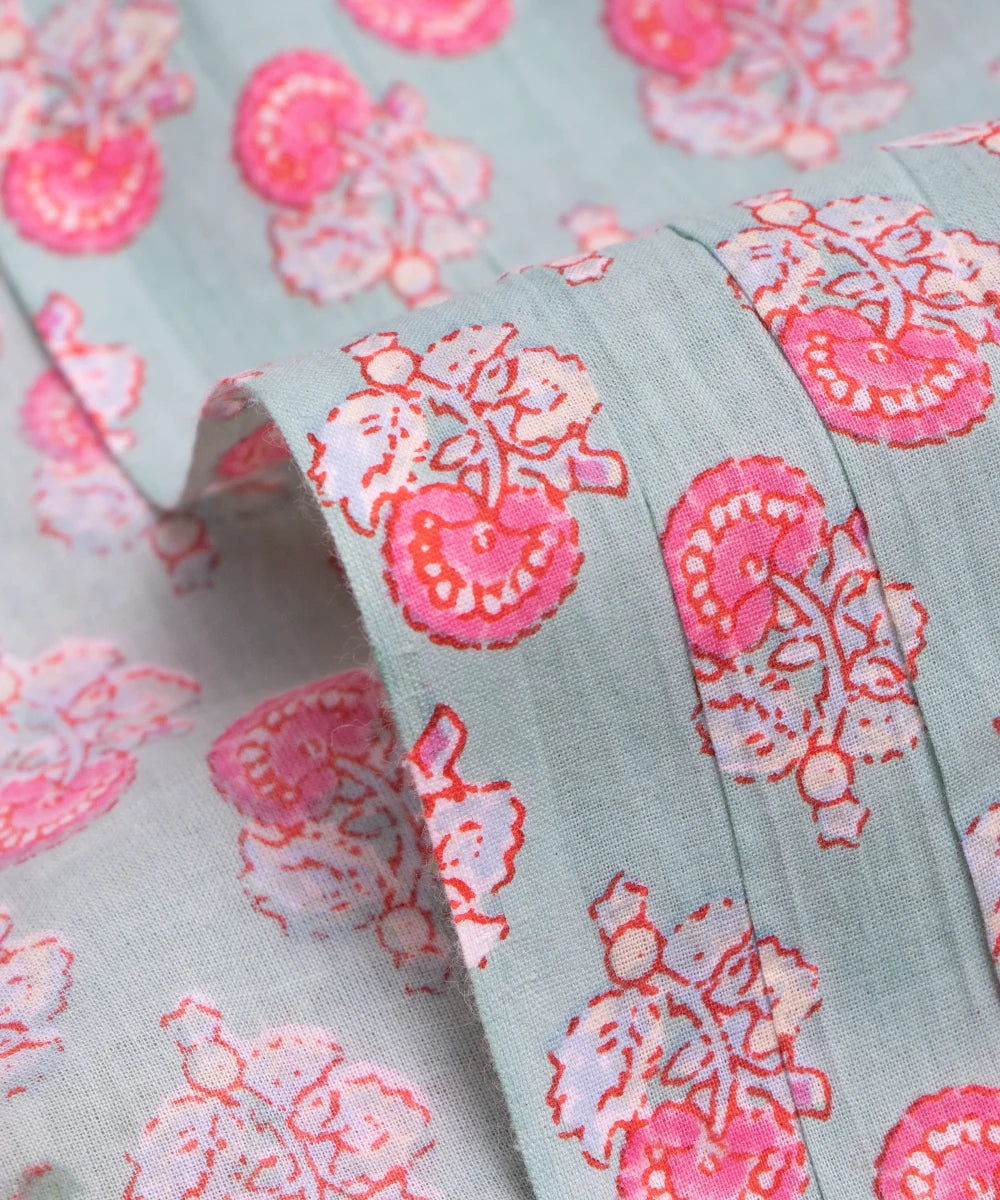 Floral Printed Cotton Fabric Online