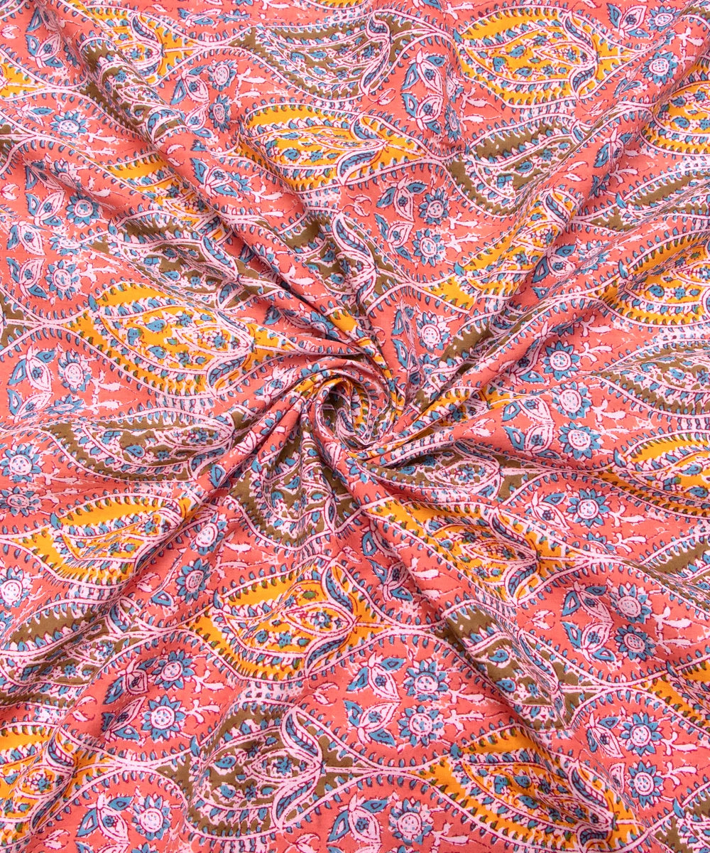 Floral Printed Cotton Fabric Online