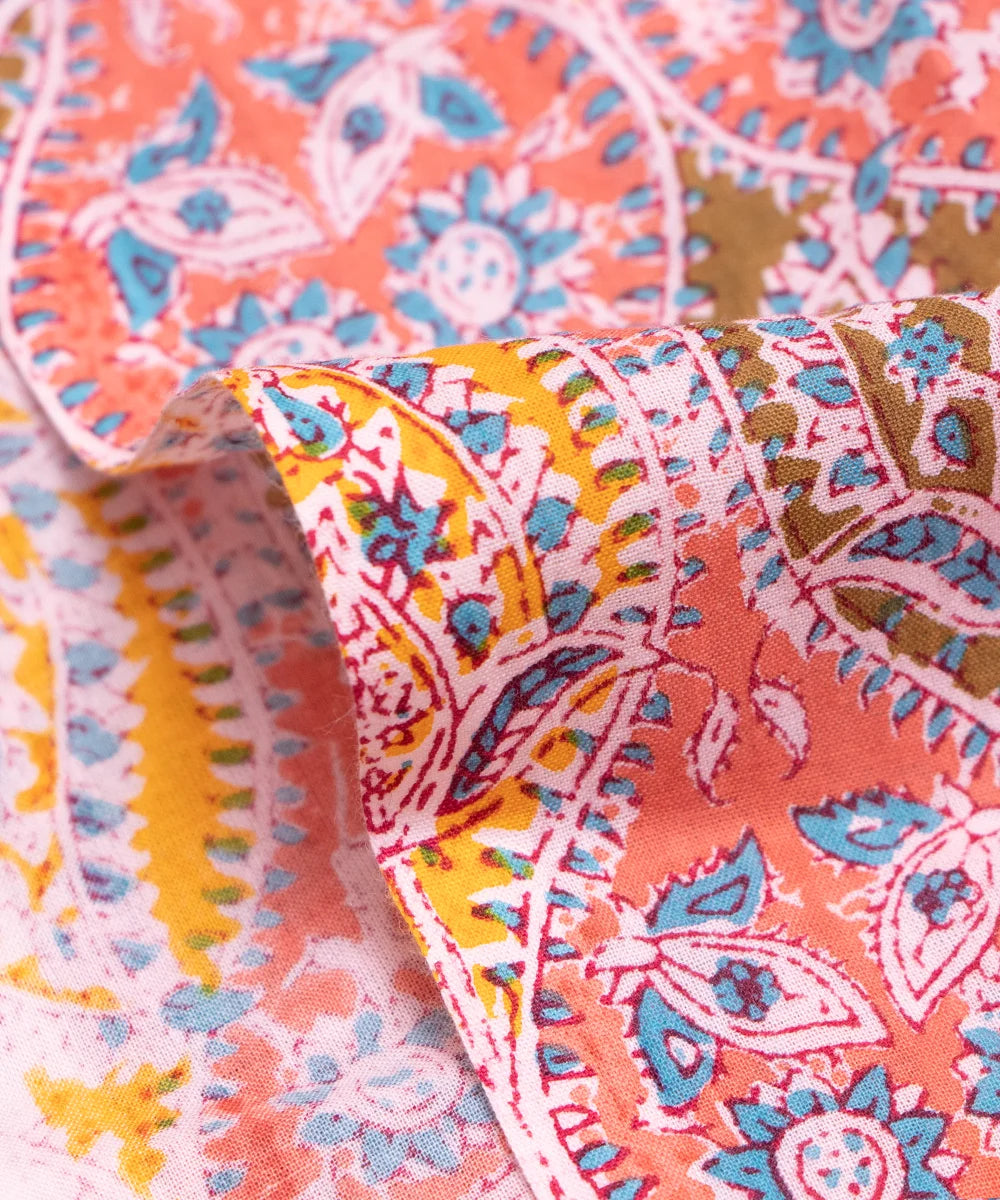 Floral Printed Cotton Fabric Online