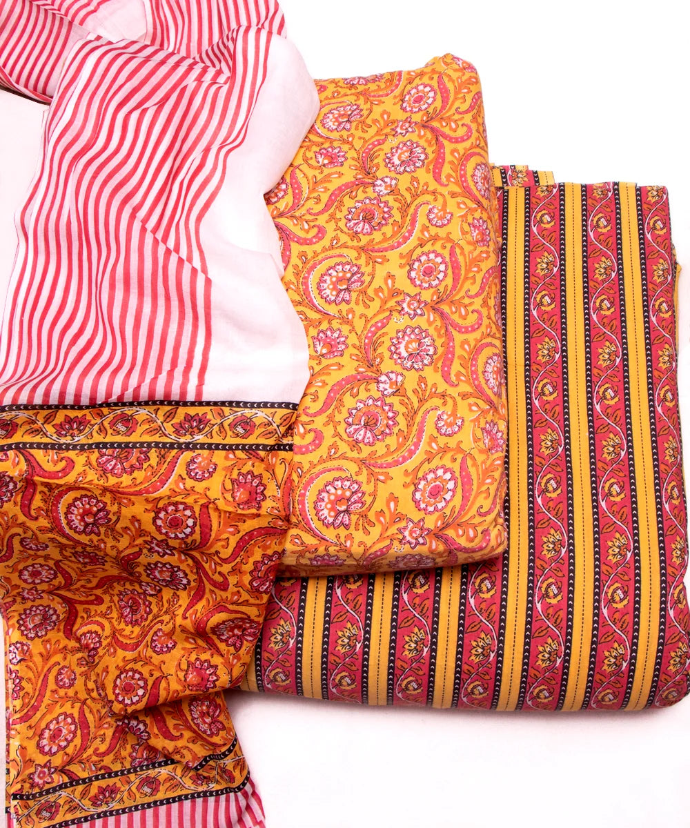 Buy Printed Cotton Suits Online