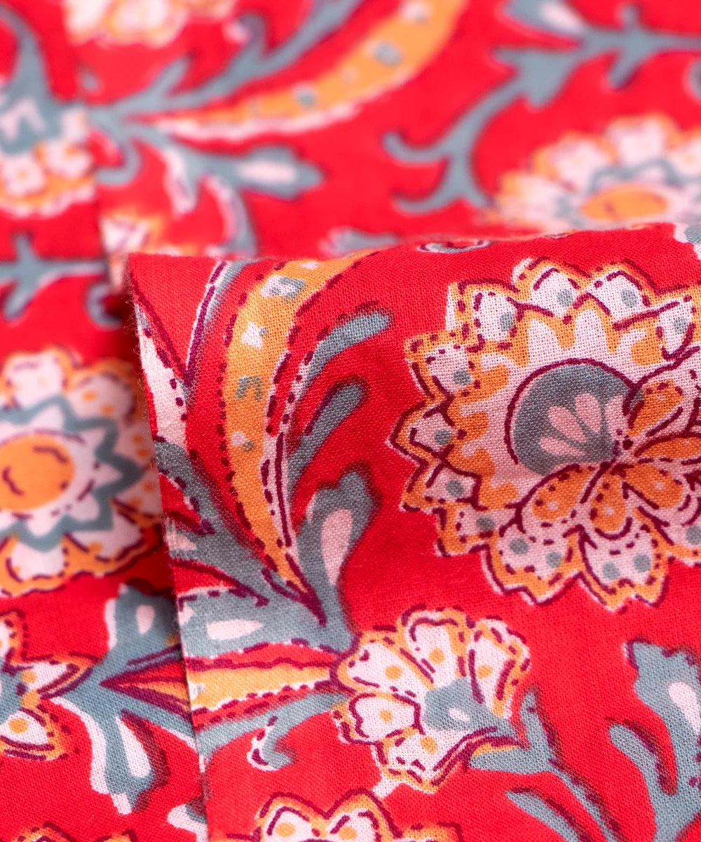 Cotton Fabric Material for Home Decor