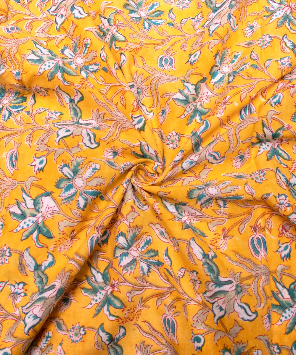 Block Printed Fabric