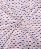 Off White Floral Cotton Fabric