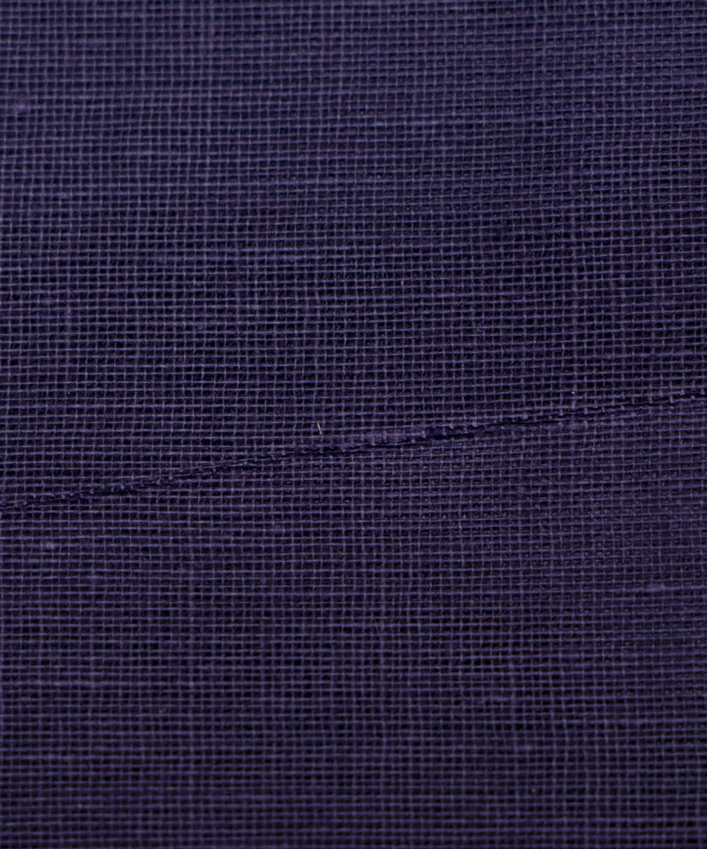 Dark Blue Colour Plain Cotton Lining Fabric