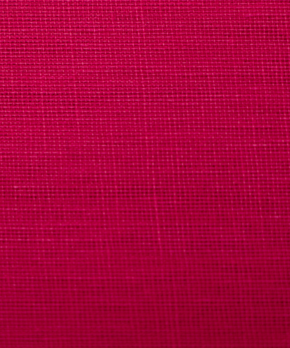 Fuchsia Colour Plain Cotton Lining Fabric
