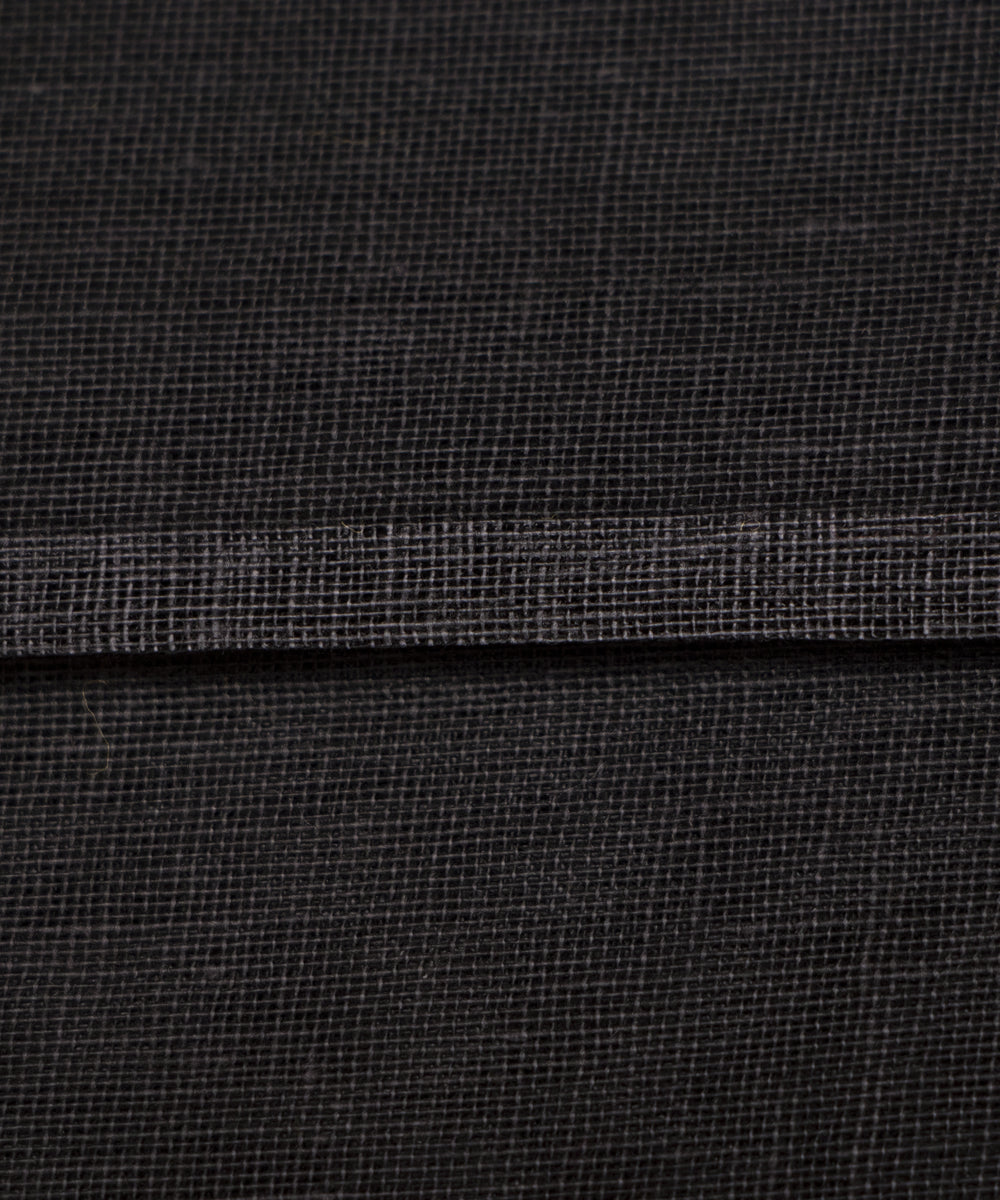 Black Colour Plain Cotton Lining Fabric