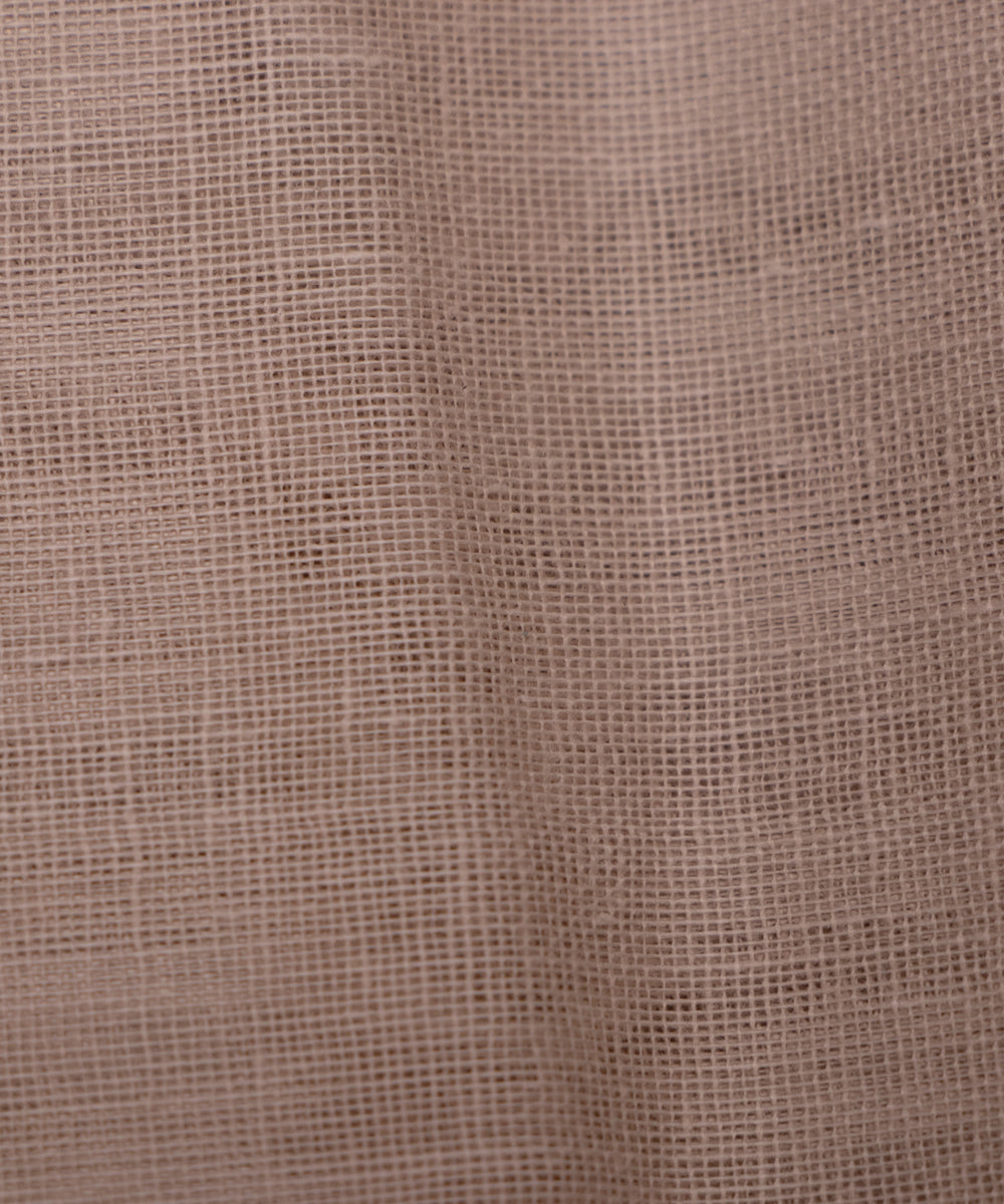 Stone Colour Plain Cotton Lining Fabric