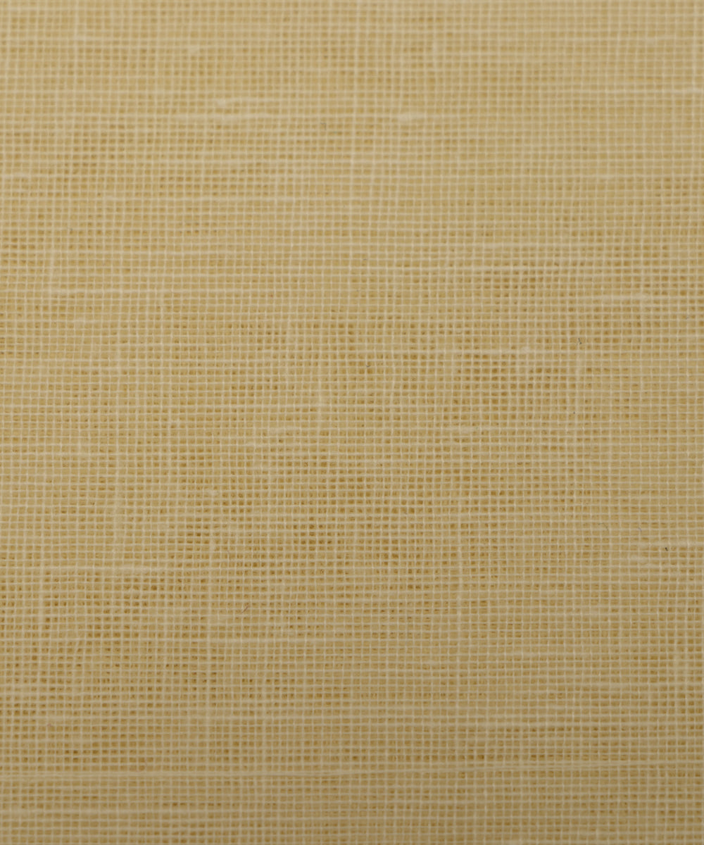Off White Colour Plain Cotton Lining Fabric