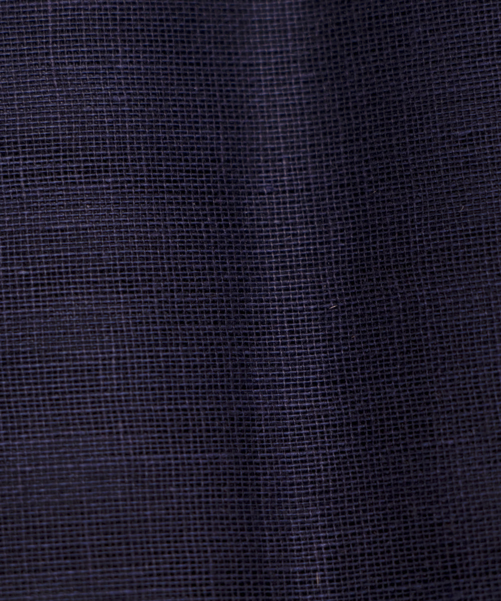 Dark Blue Colour Plain Cotton Lining Fabric