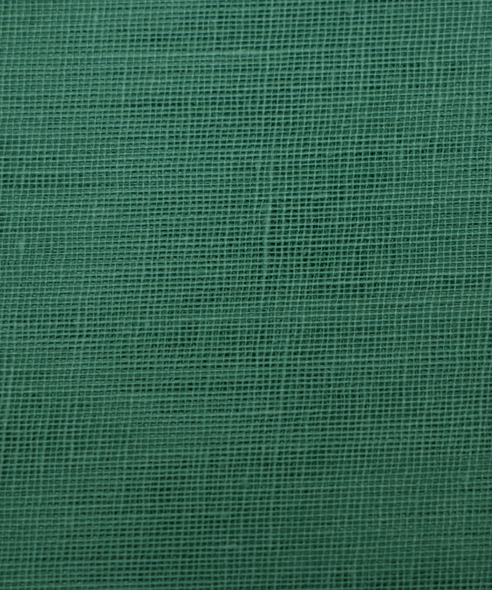 Sea Green Colour Plain Cotton Lining Fabric