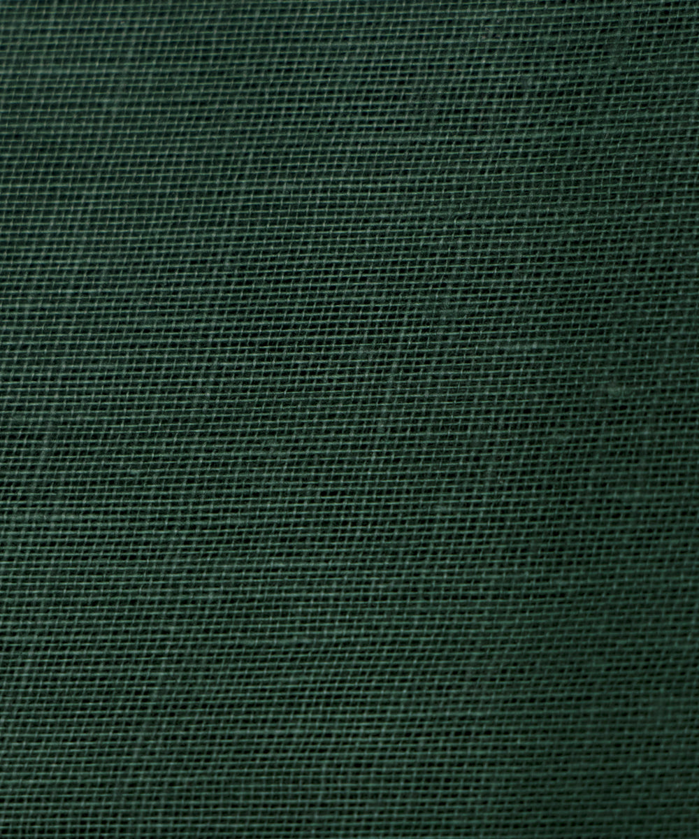 Green Colour Plain Cotton Lining Fabric