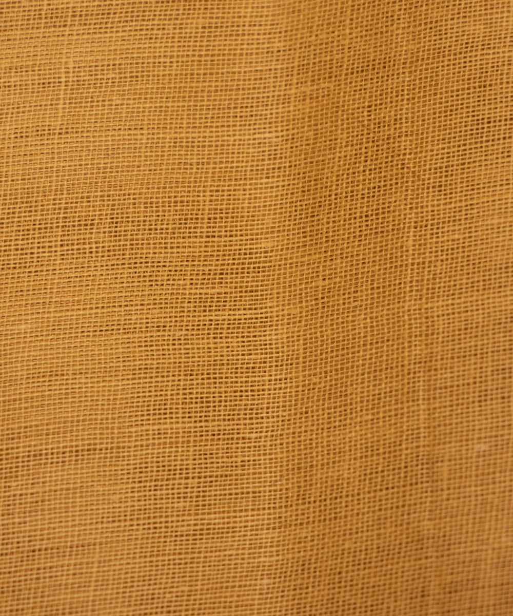 Golden Colour Plain Cotton Lining Fabric