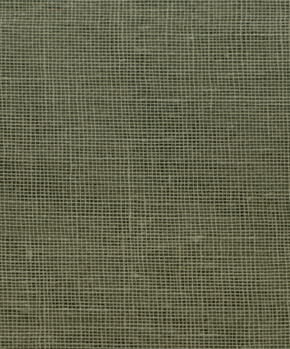 Sage Green Colour Plain Cotton Lining Fabric
