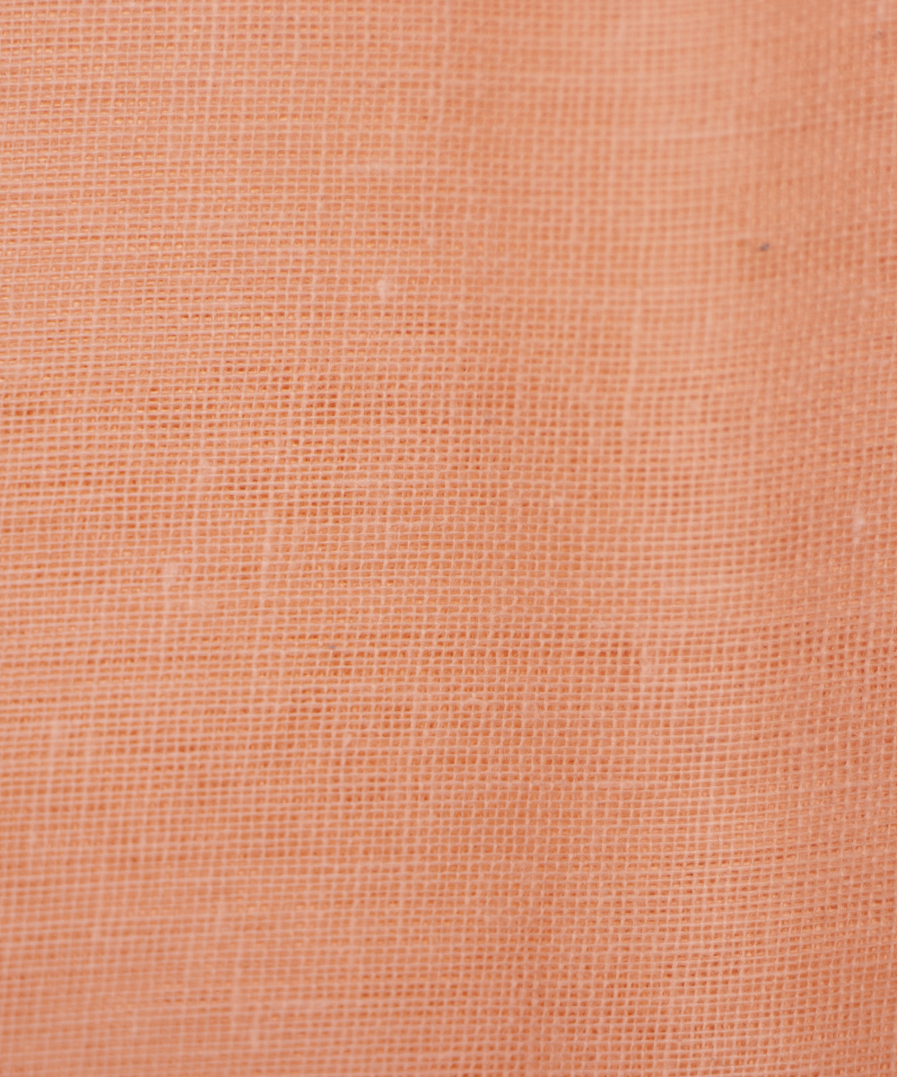 Light Peach Colour Plain Cotton Lining Fabric