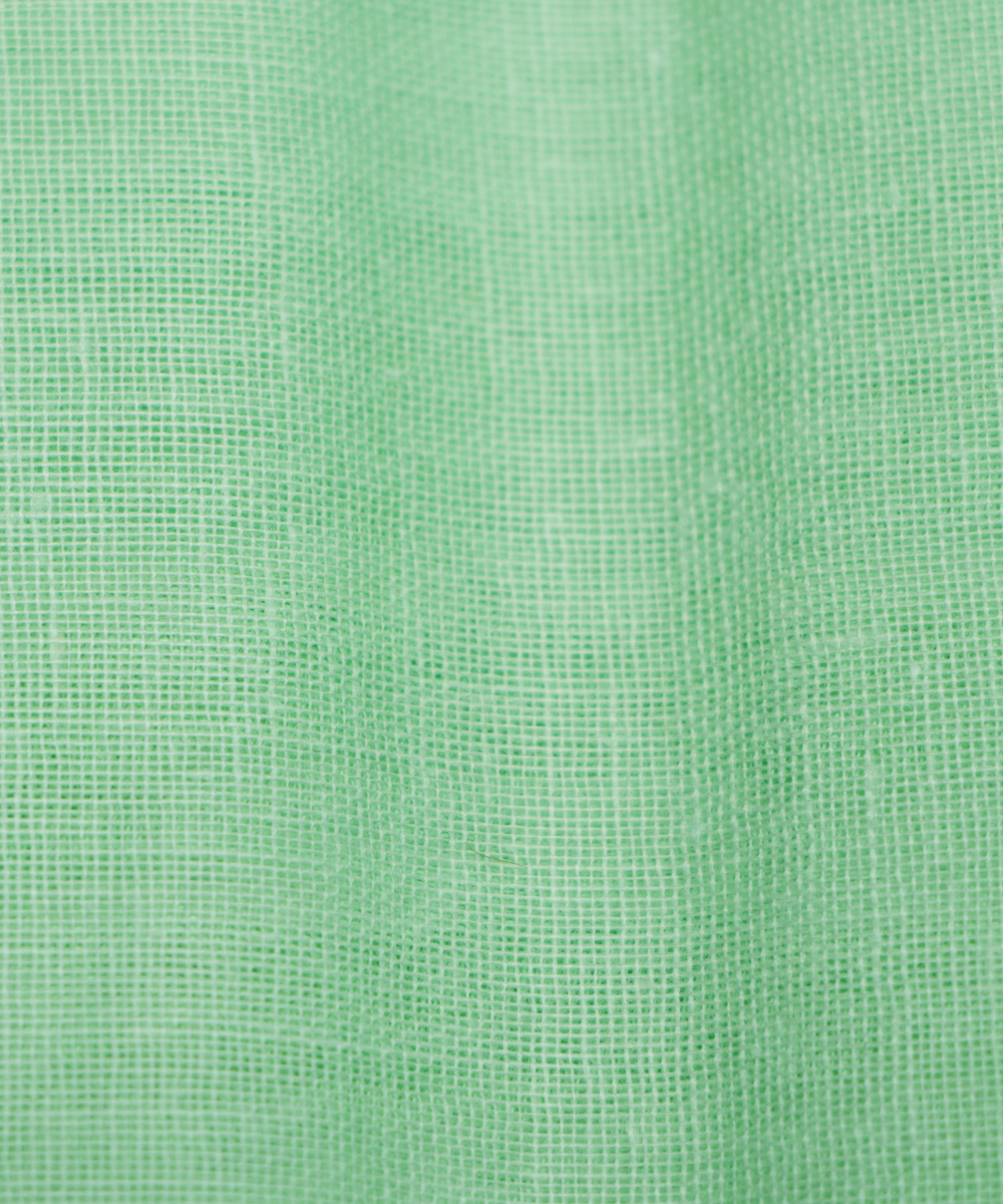 Mint Colour Plain Cotton Lining Fabric