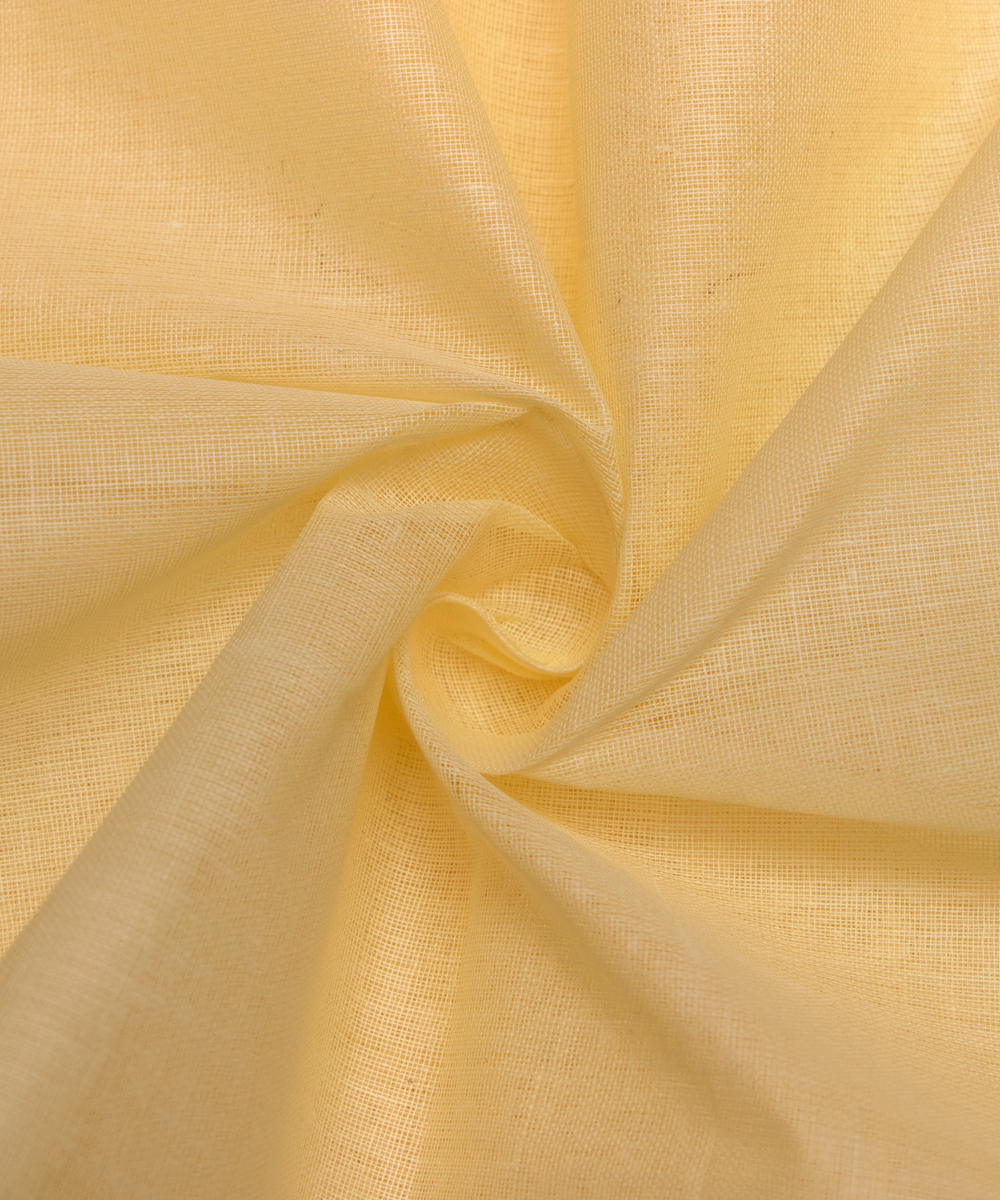 Cream Colour Plain Cotton Lining Fabric