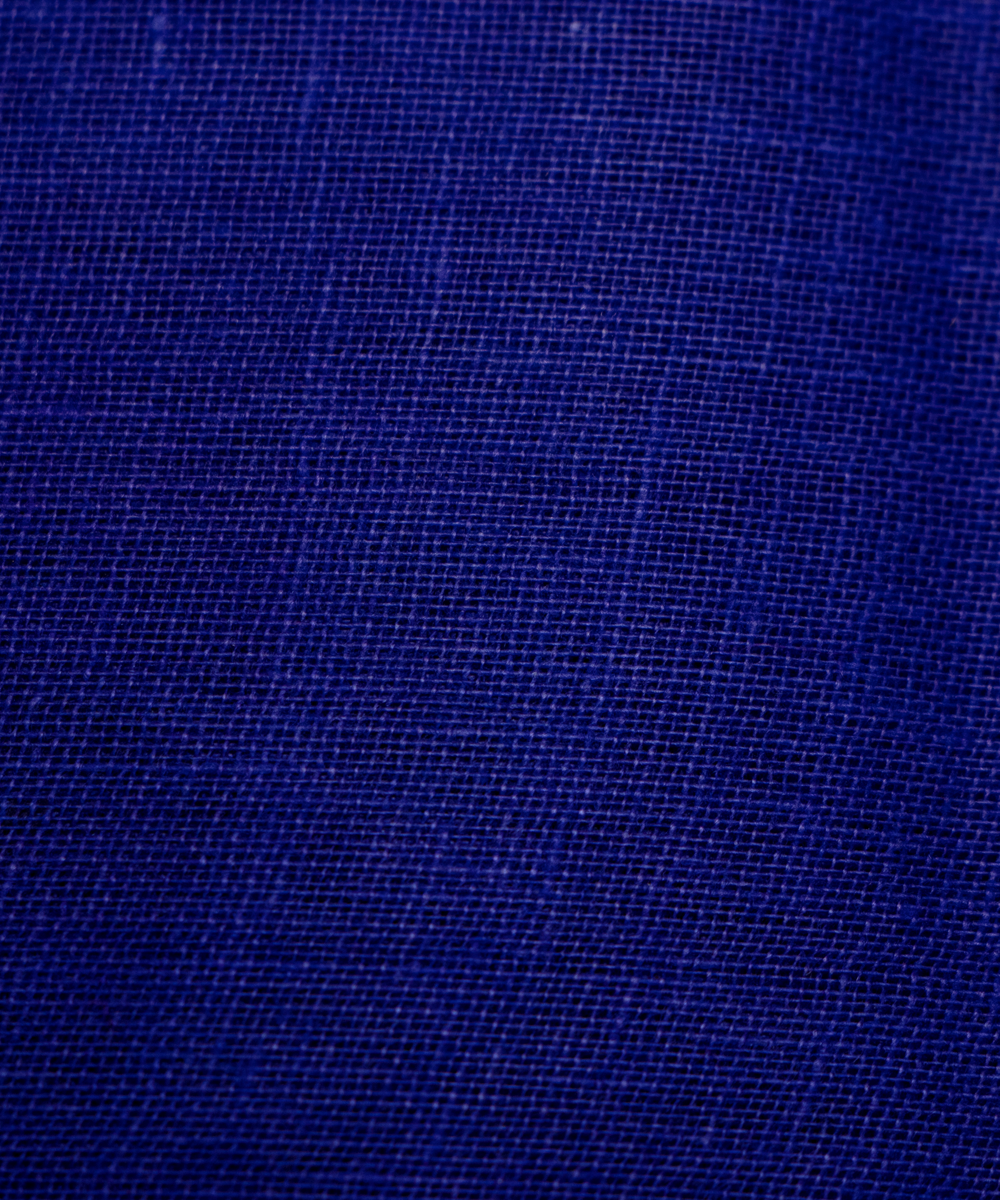 Royal Blue Colour Plain Cotton Lining Fabric