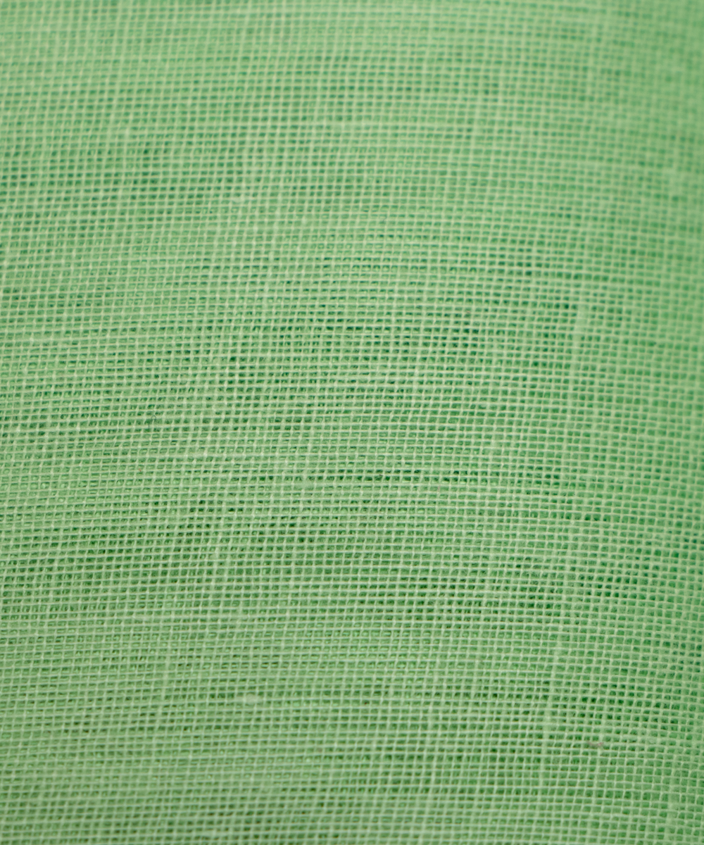 Light Green Colour Plain Cotton Lining Fabric