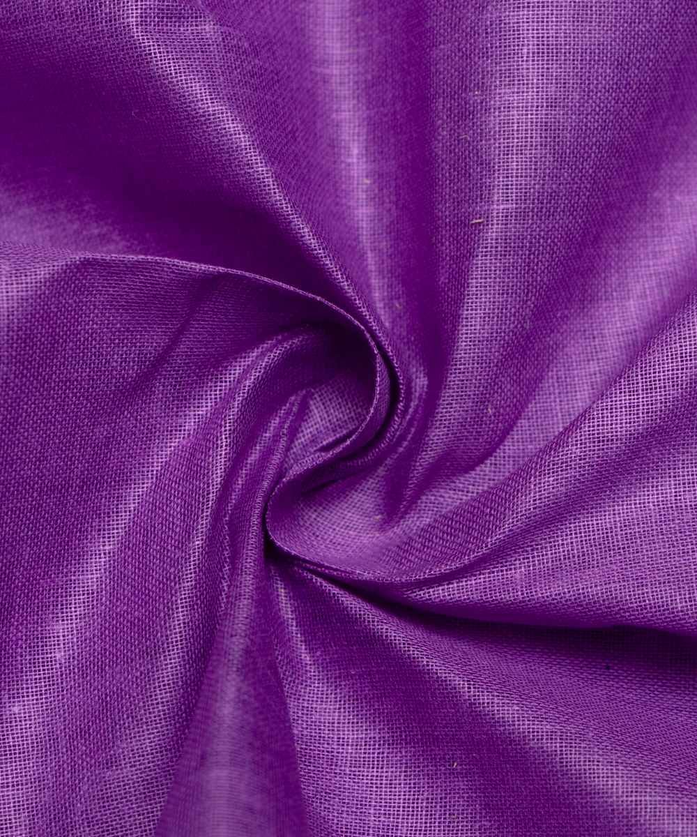 Light Purple Colour Plain Cotton Lining Fabric