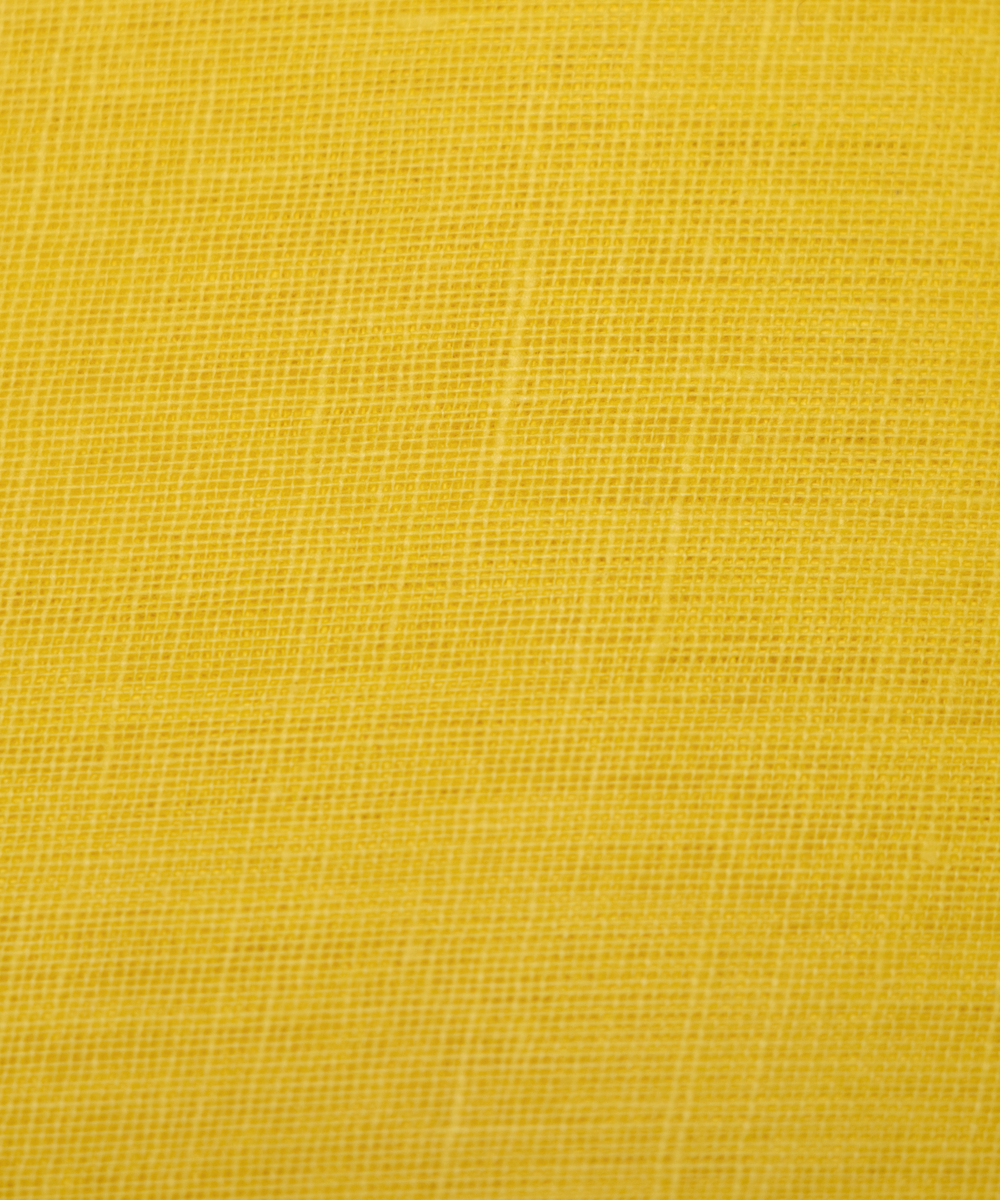Snapchat Yellow Colour Plain Cotton Lining Fabric