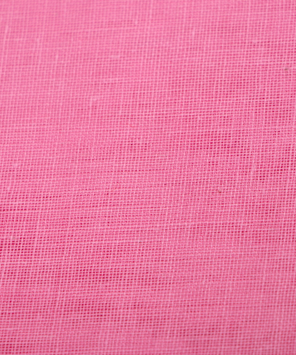 Baby Pink Colour Plain Cotton Lining Fabric