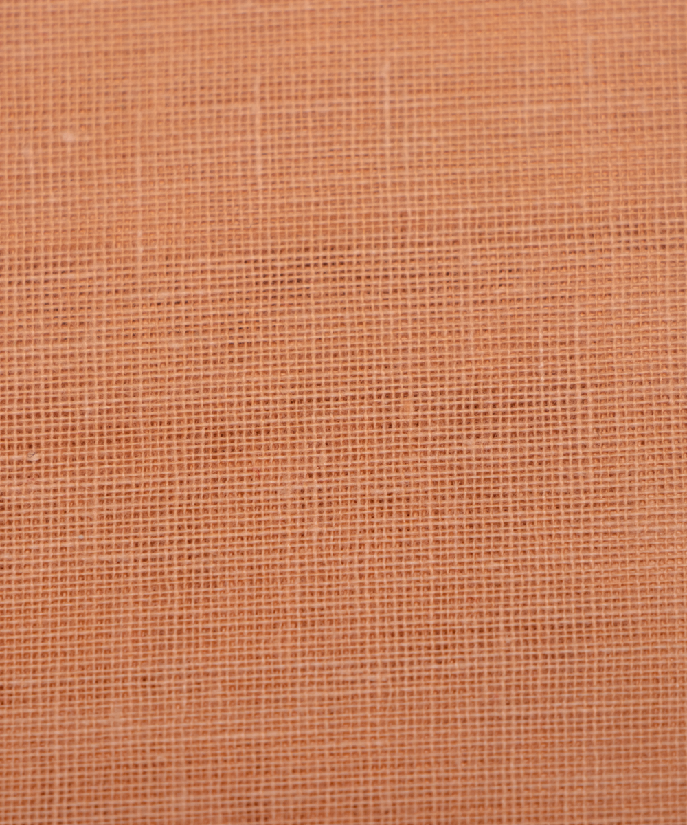 Dark Cream Colour Plain Cotton Lining Fabric