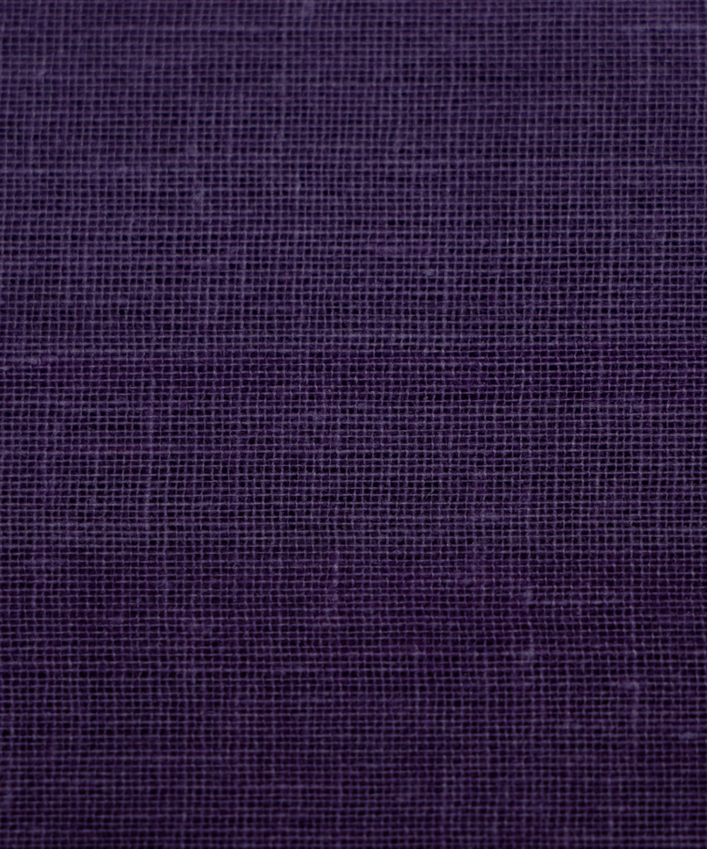 Violet Blue Colour Plain Cotton Lining Fabric