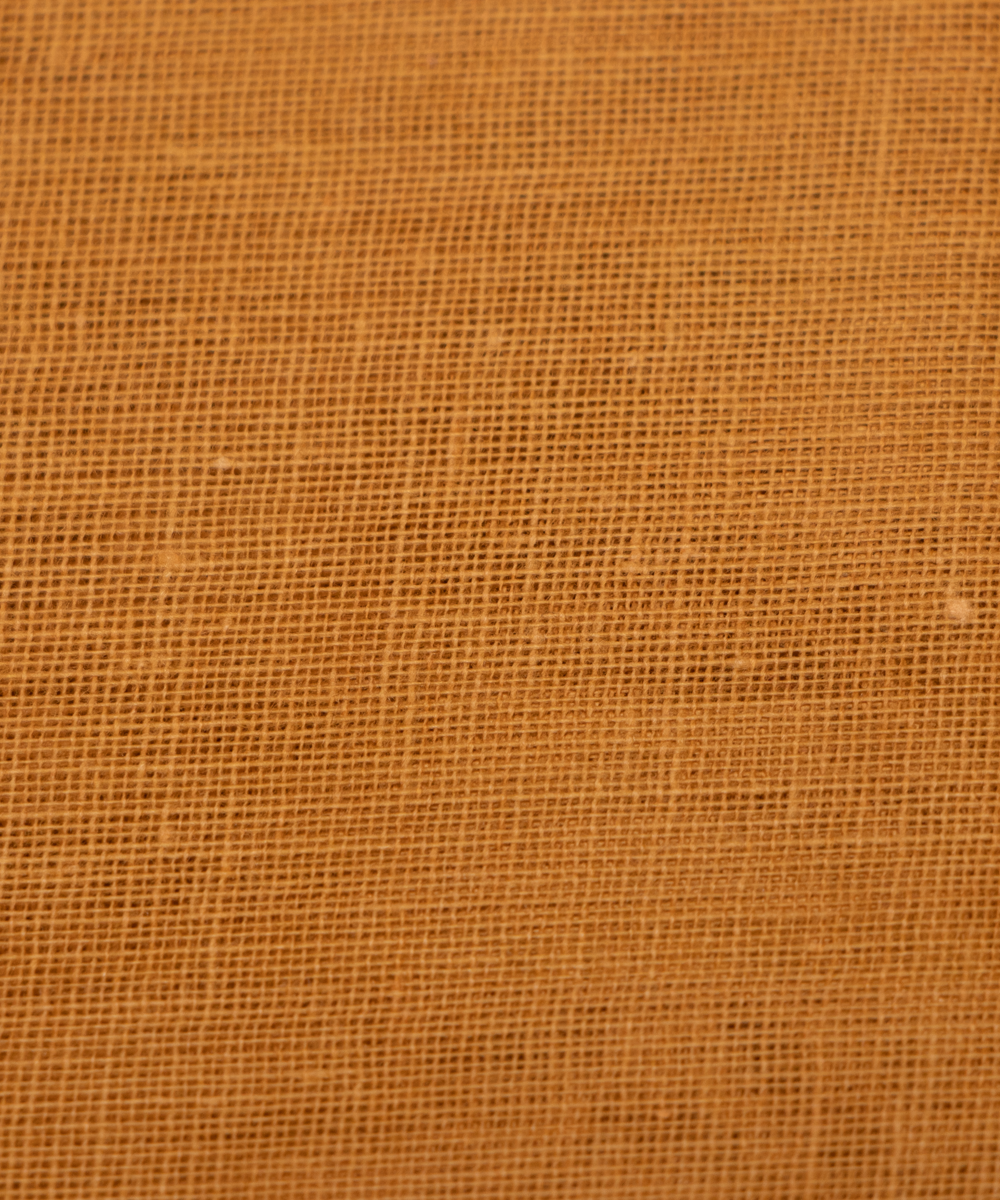 Golden Yellow Colour Plain Cotton Lining Fabric