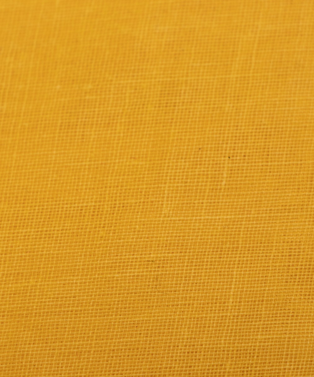 Yellow Colour Plain Cotton Lining Fabric