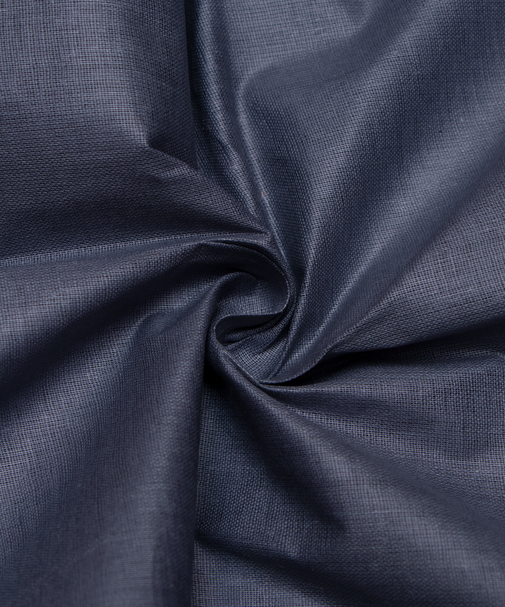 Lava Grey Colour Plain Cotton Lining Fabric