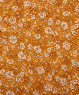 Dark Green Color Printed Georgette Fabric