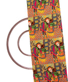 Multi Colour Figure Digital Printed Pure Muslin Fabric