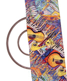 Multi Colour Object Digital Printed Pure Muslin Fabric