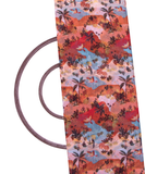 Multi Colour Bird Digital Print Chiffon Fabric