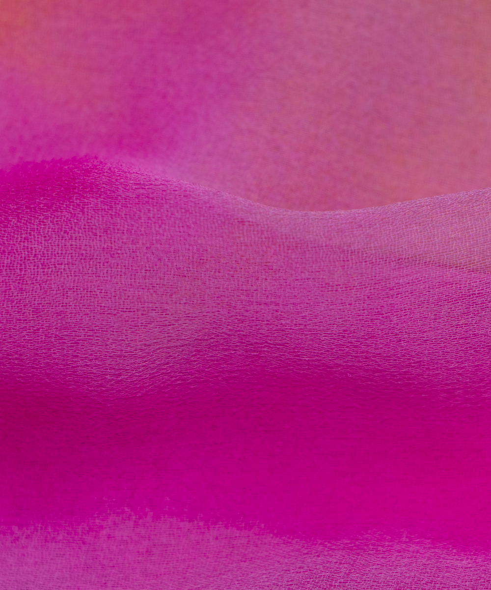 Multi Colour Digital Tie Dye Print Georgette Fabric