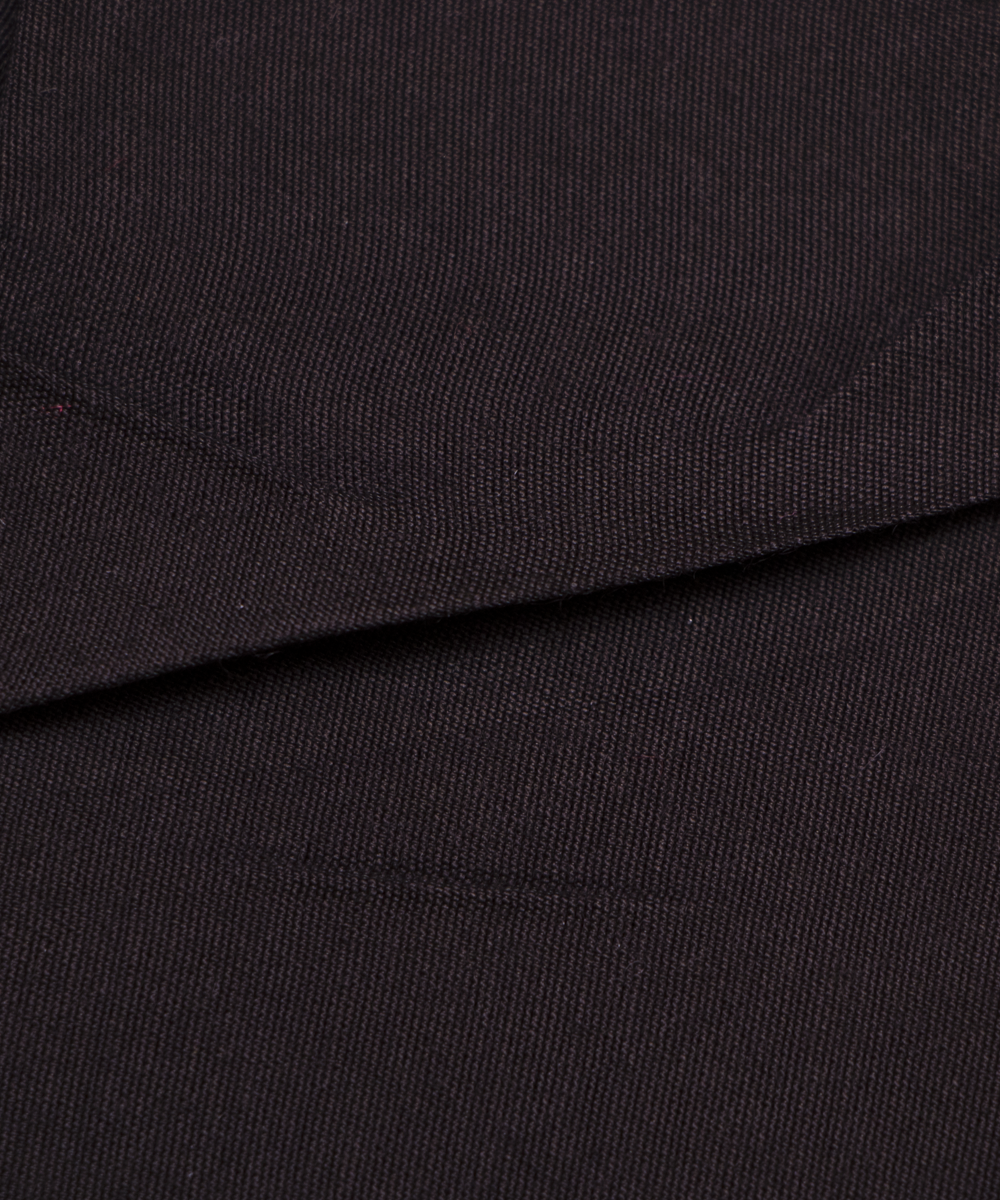 Black Colour Plain Modal Silk Fabric
