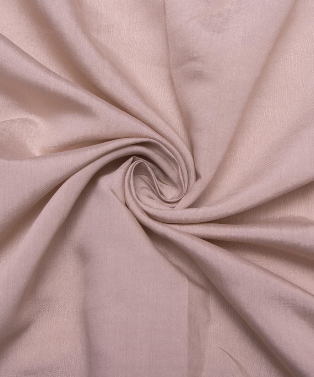 Stone Grey Colour Plain Modal Silk Fabric