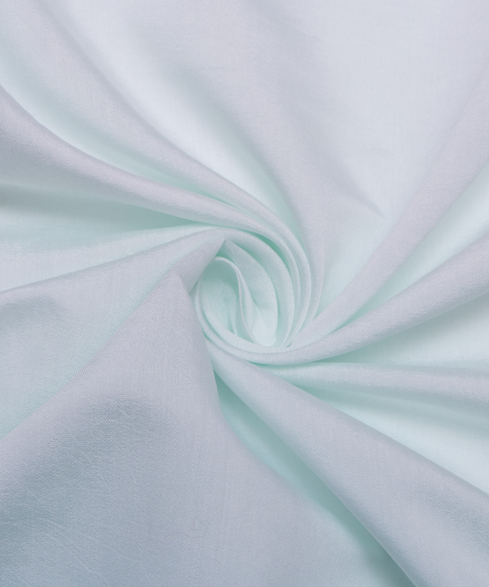 Light Blue Colour Plain Modal Silk Fabric