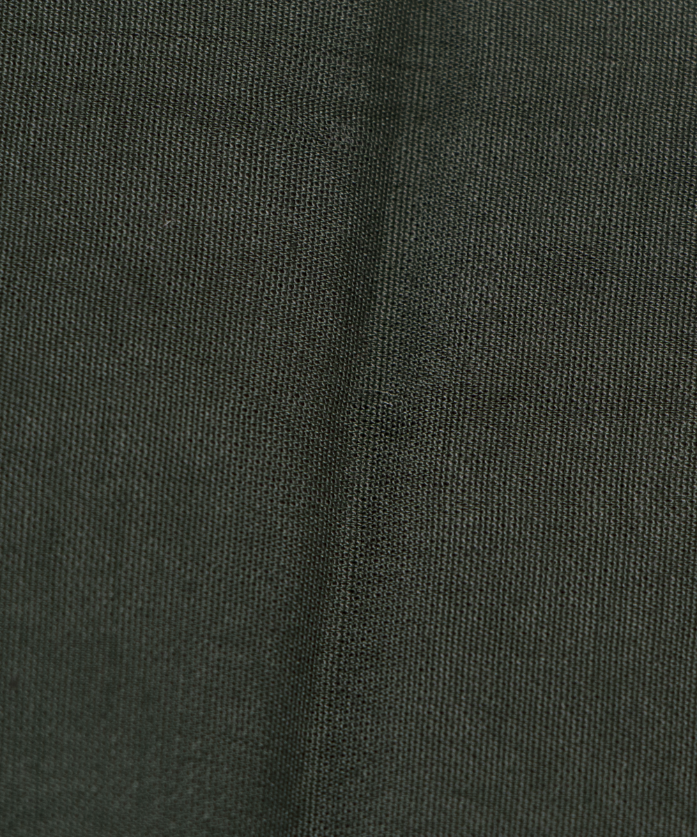 Dark Green Colour Plain Modal Silk Fabric