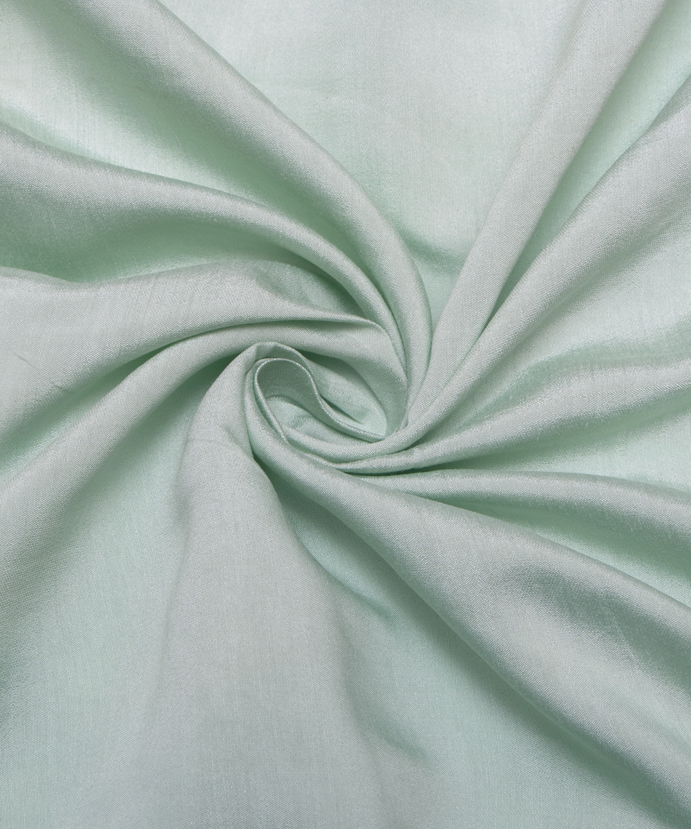 Light Mint Colour Plain Modal Silk Fabric