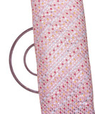 White Colour Thread Embroidery Georgette Fabric