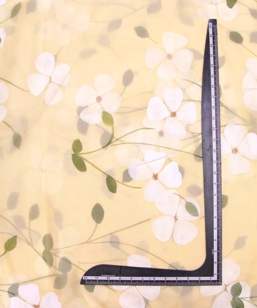 Hand Paint Organza Fabric Online At Fabric Dekho