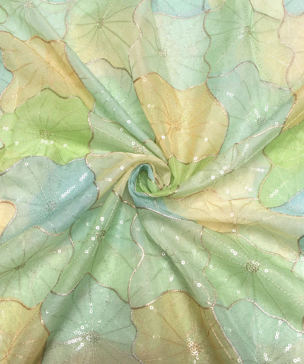 Organza Embroidery Fabric
