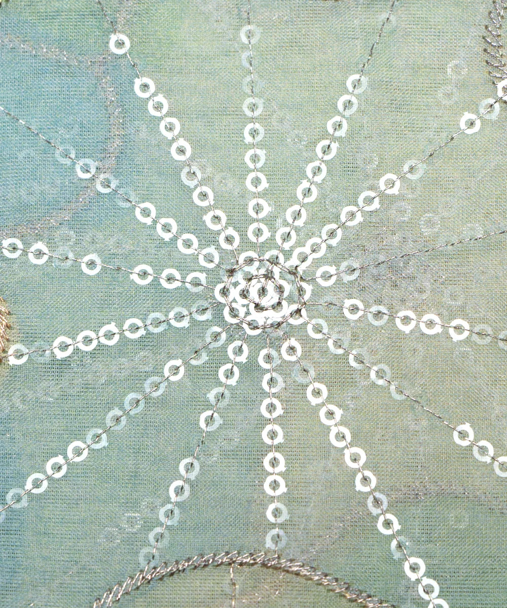 Organza Embroidery Fabric